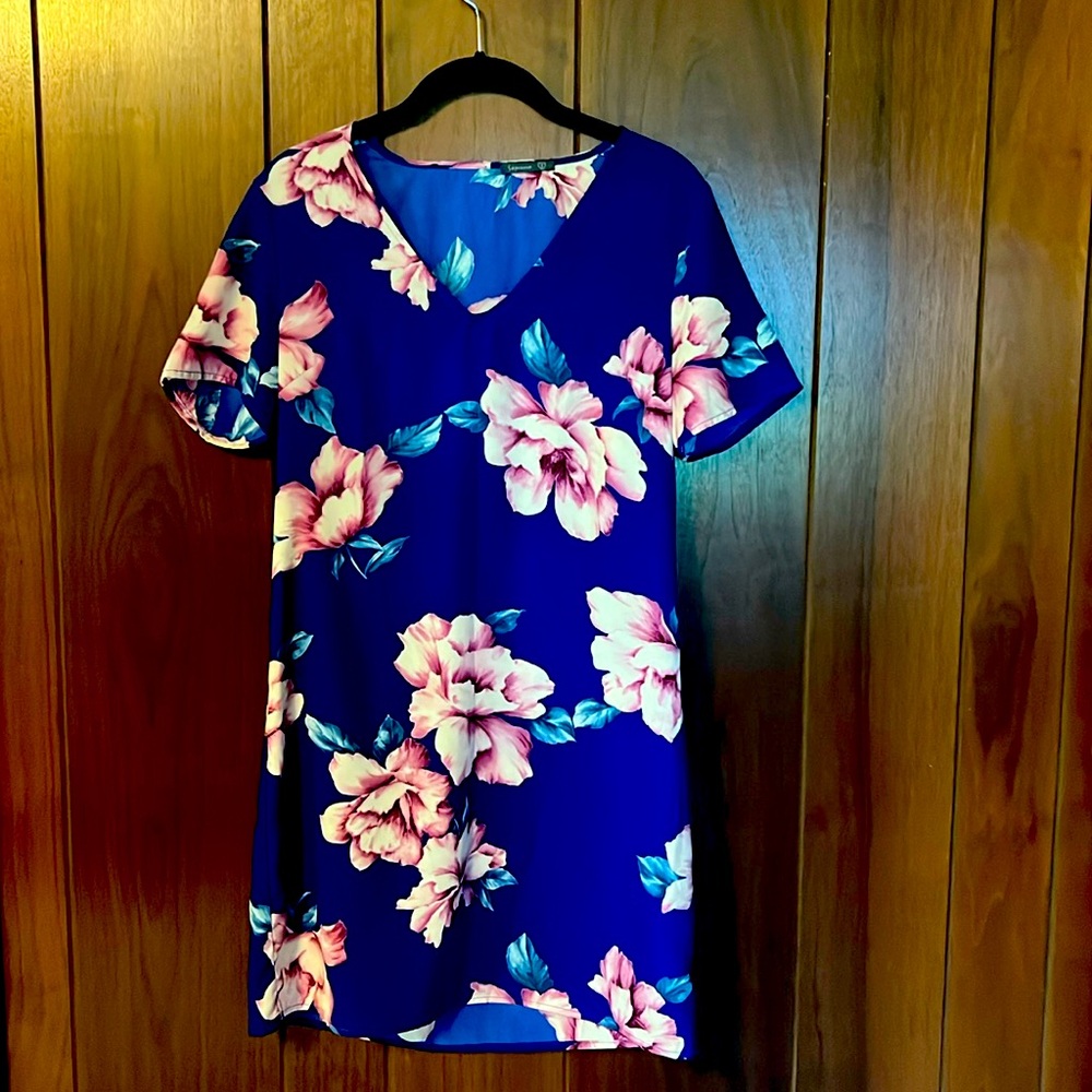Floral print dress